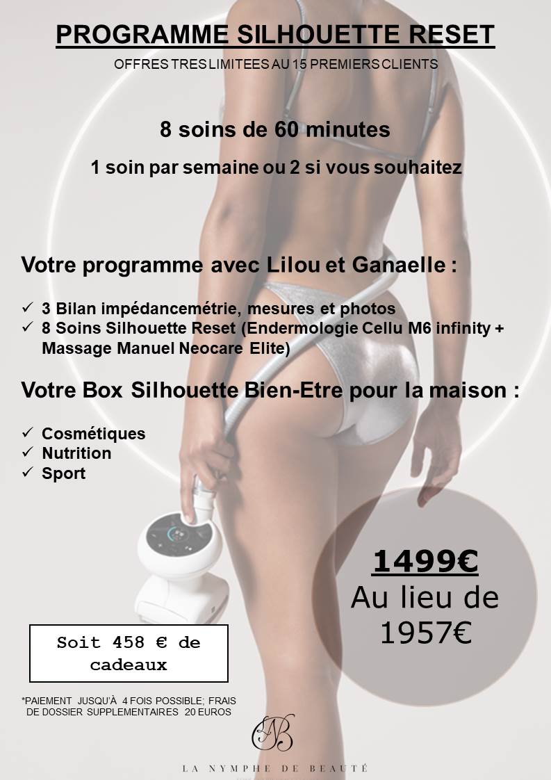NOUVEAU : Le Soin Silhouette Reset +