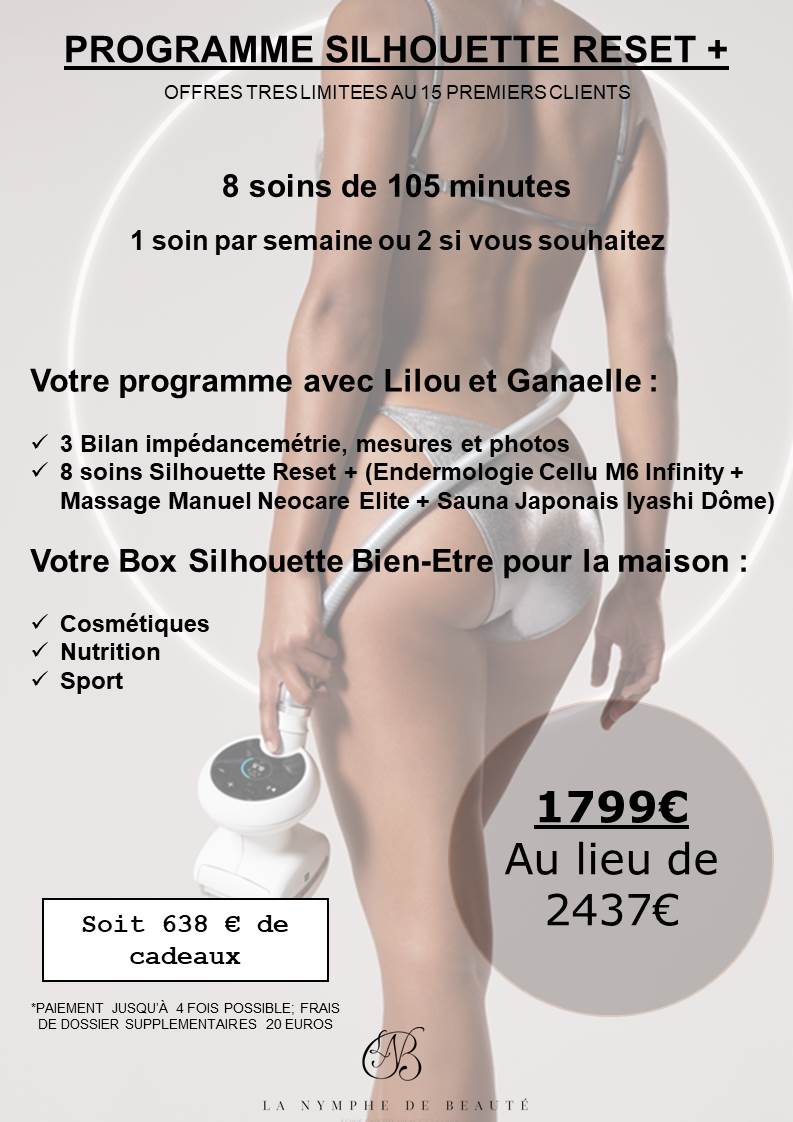 NOUVEAU : Le Soin Silhouette Reset +